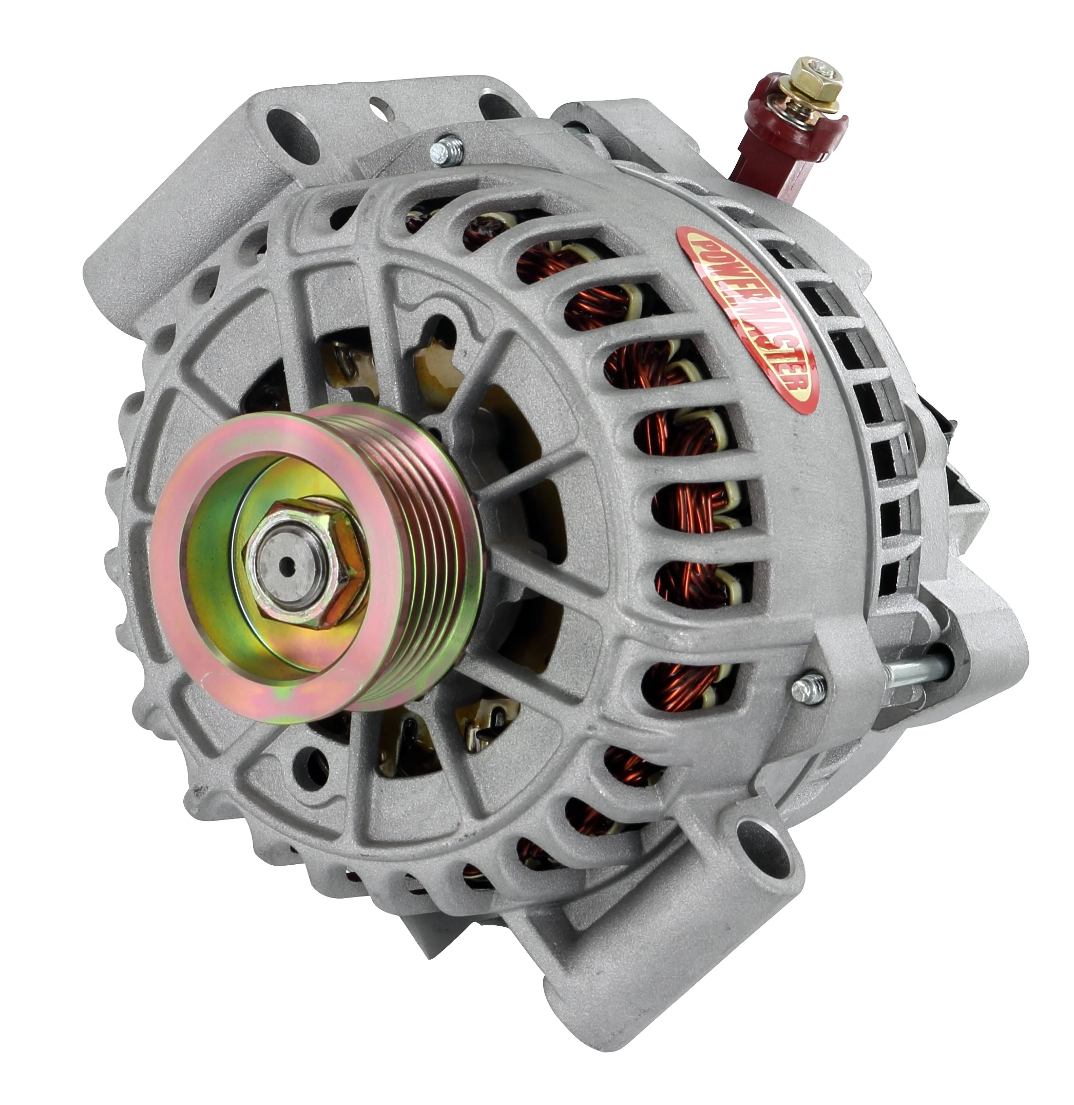 Powermaster 8253 Ford 6G Style Alternator 140 Amp Natural