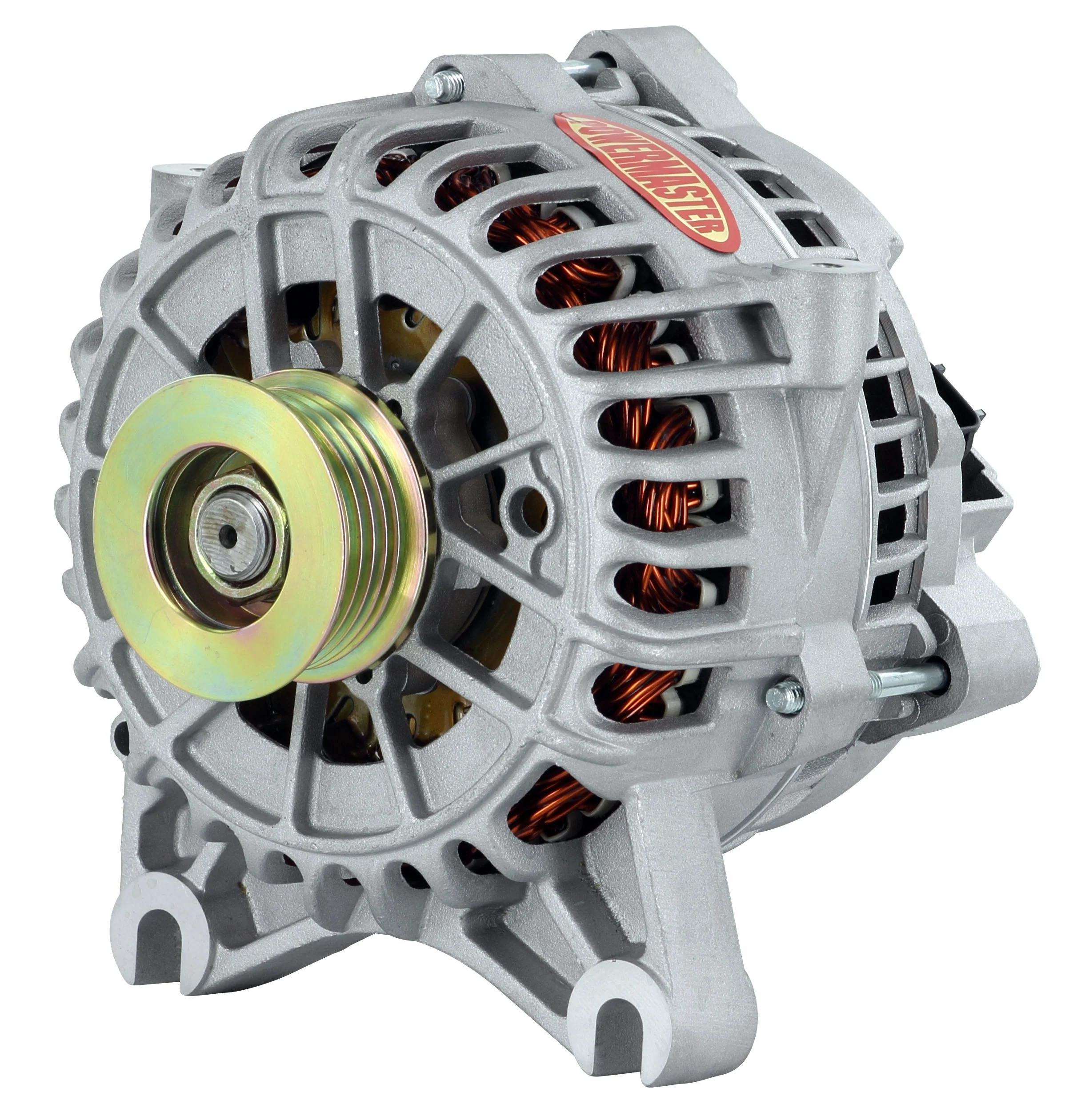 Powermaster 8516 Ford 6G Style Alternator 140 Amp Natural