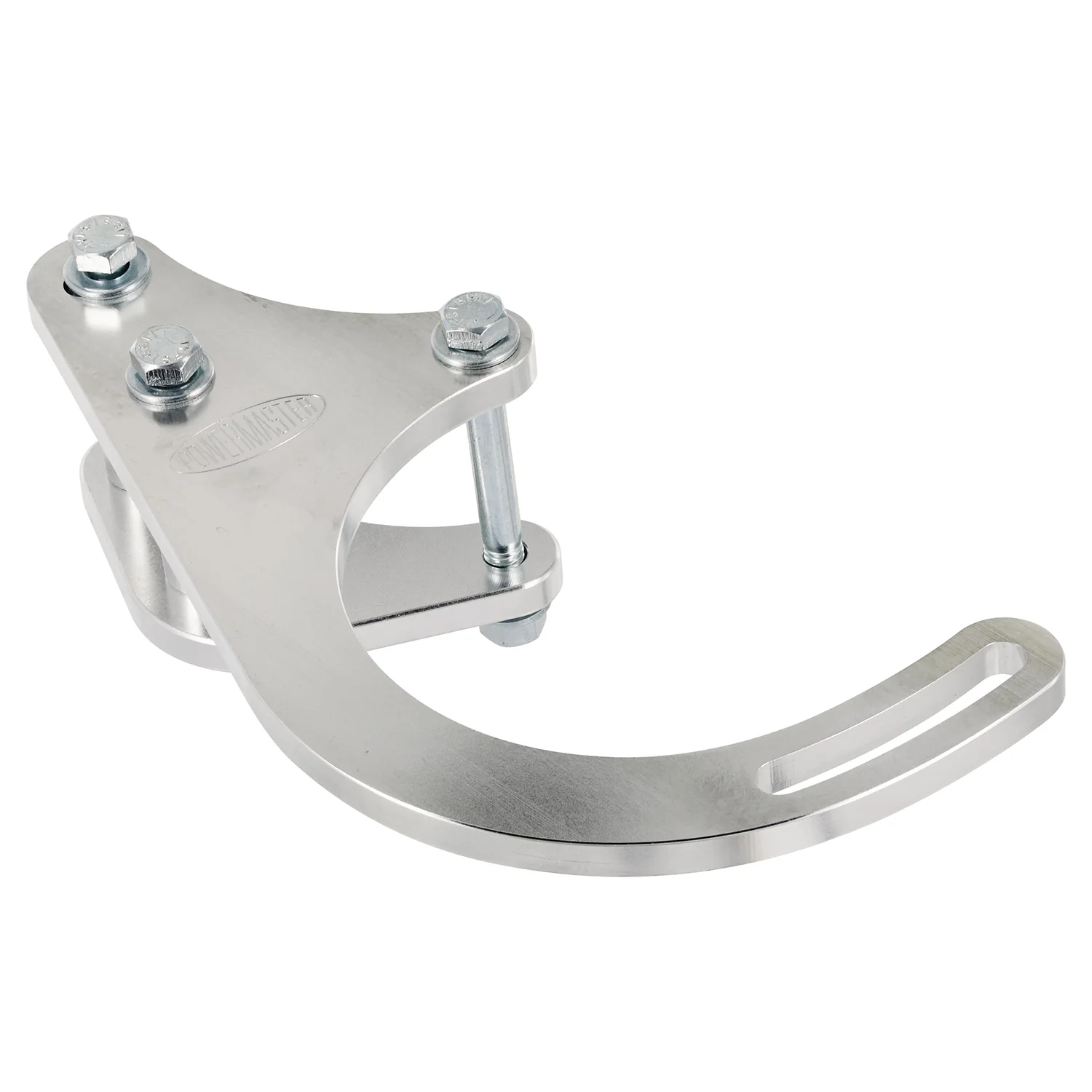 Powermaster 898 Bracket Billet Aluminum Low Mount for 8062 Mtg [SBC]