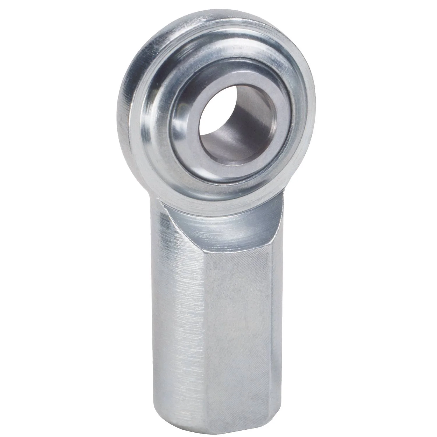 QA1 CFL3 Female Rod End LH 10-32", Carbon Steel