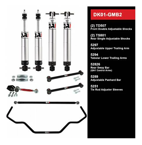 QA1 DK01-GMB2 Drag Kit Level 1 GM 1965-1968 B-Body