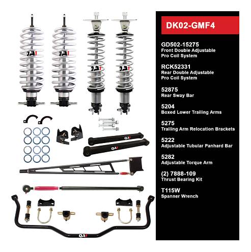 QA1 DK02-GMF4 Drag Kit Level 2 GM 1993-2002 F-Body