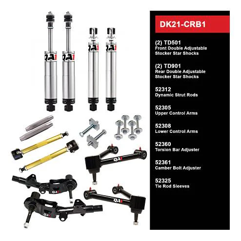 QA1 DK21-CRB1 Drag Kit Level 1 Mopar B-Body 1962-65