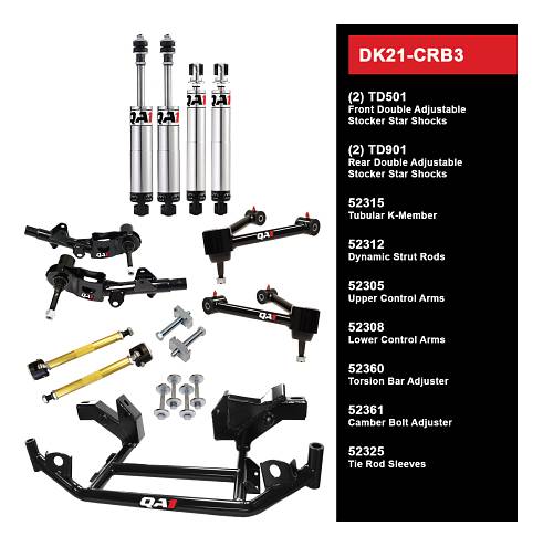 QA1 DK21-CRB3 Drag Kit Level 1 Mopar B-Body 1968-70