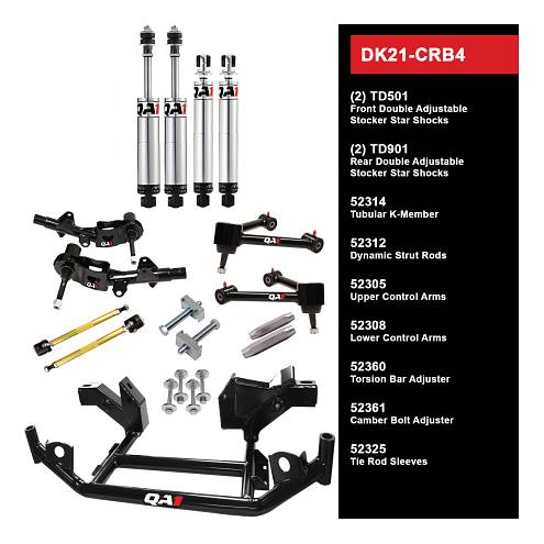 QA1 DK21-CRB4 Drag Kit Level 1 Mopar 1971-72 B-Body