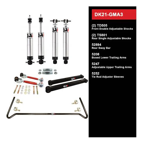 QA1 DK21-GMA3 Drag Kit Level 1 GM 1973-1977 A-Body