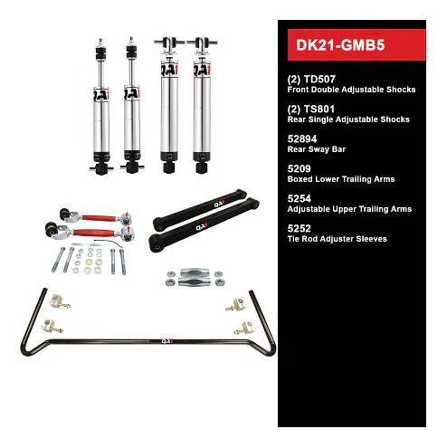 QA1 DK21-GMB5 Drag Kit Level 1 GM 1994-1996 B-Body