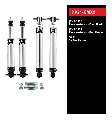 QA1 DK21-GMX2 Drag Kit Level 1 GM 1968-1974 X-Body