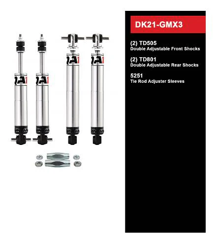 QA1 DK21-GMX3 Drag Kit Level 1 GM 1975-1979 X-Body