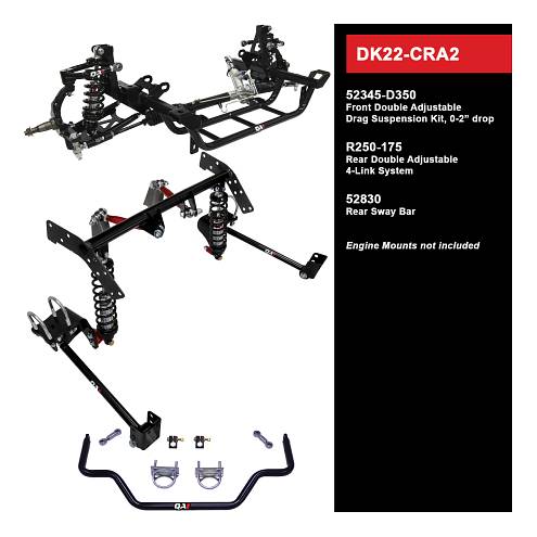 QA1 DK22-CRA2 Drag Kit Level 2 Mopar 1967-72 A-Body