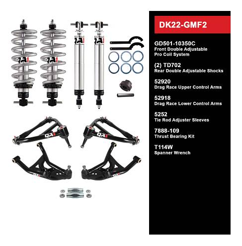 QA1 DK22-GMF2 Drag Kit Level 2 GM 1970-1981 F-Body