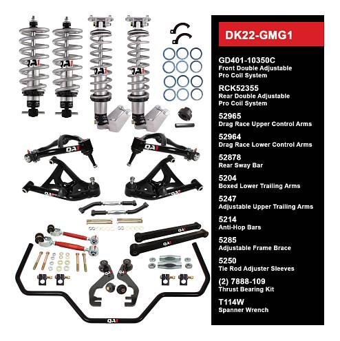 QA1 DK22-GMG1 Drag Kit Level 2 GM 1978-88 G-Body