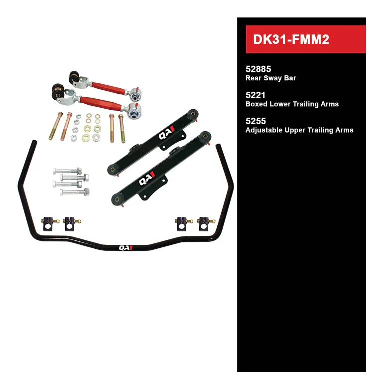 QA1 DK31-FMM2 Drag Kit Level 1 Ford Mustang 1979-93