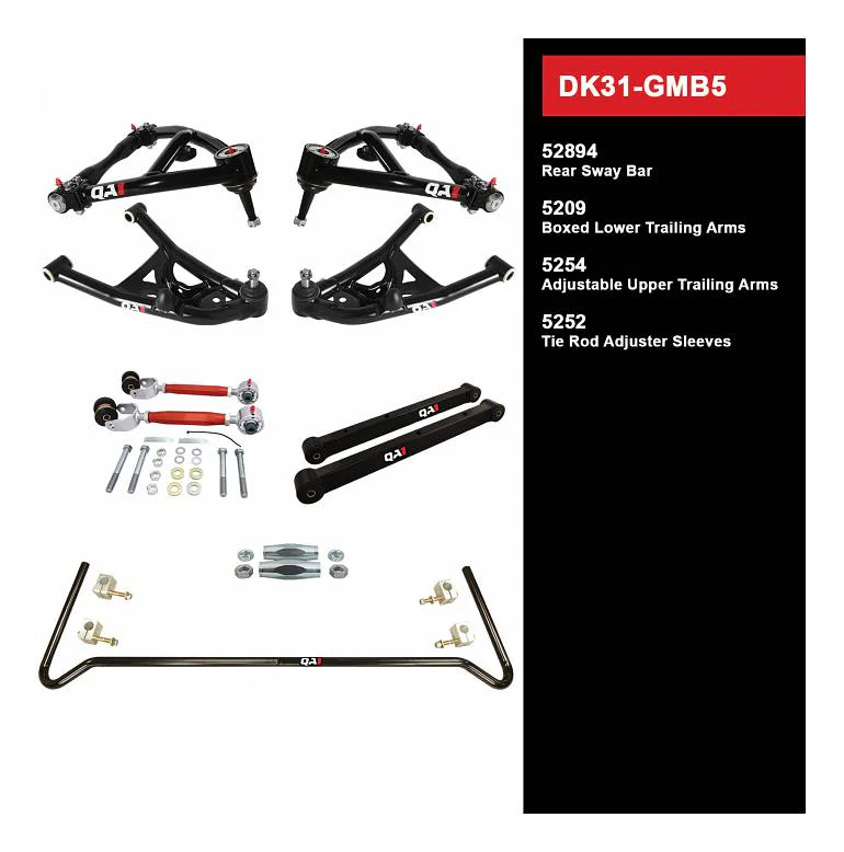 QA1 DK31-GMB5 Drag Kit Level 1 GM 1994-1996 B-Body