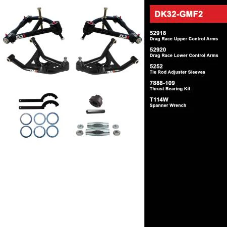 QA1 DK32-GMF2 Drag Kit Level 2 GM 1970-1981 F-Body
