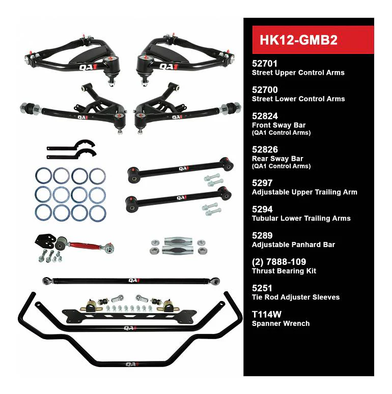 QA1 HK12-GMB2 Handling Kit Level 2 GM 65-68 B-Body