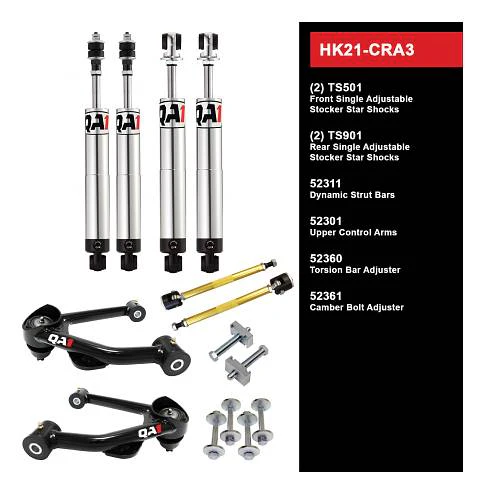 QA1 HK21-CRA3 Handling Kit Level 1 Mopar 73-76 A-Body