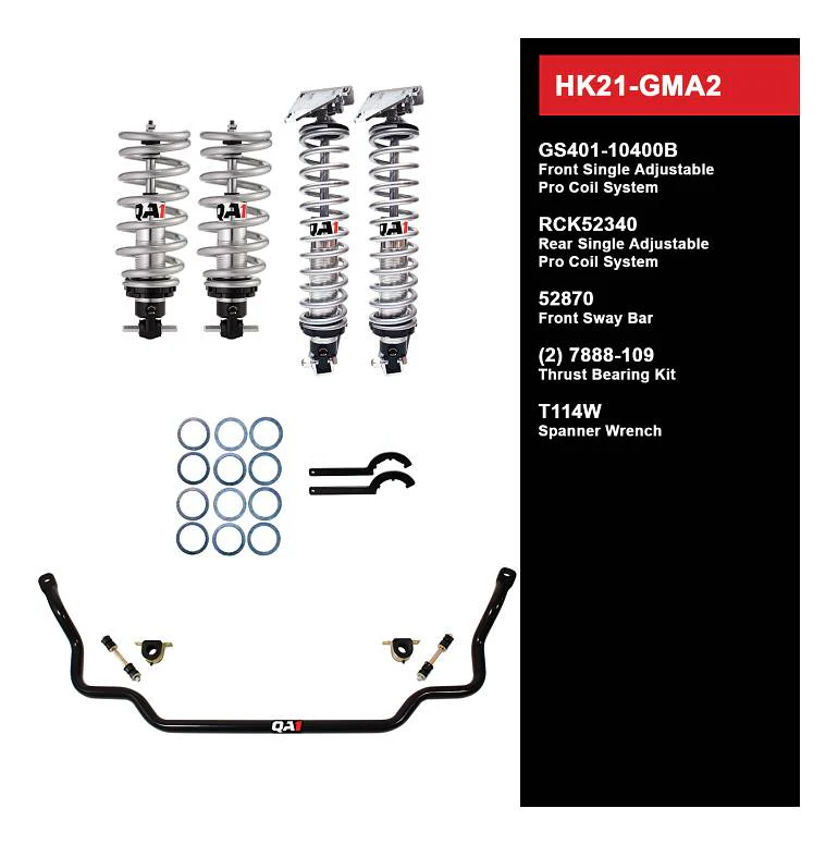 QA1 HK21-GMA2 Handling Kit Level 1 GM 68-72 A-Body