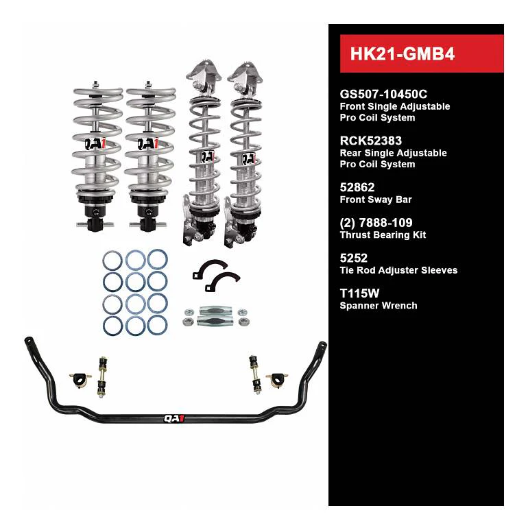 QA1 HK21-GMB4 Handling Kit Level 1 GM 77-93 B-Body