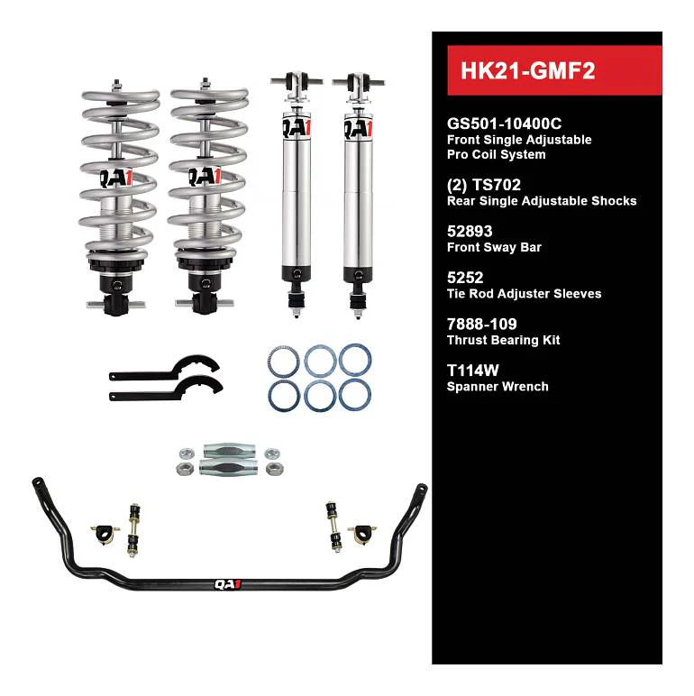 QA1 HK21-GMF2 Handling Kit Level 1 GM 70-81 F-Body
