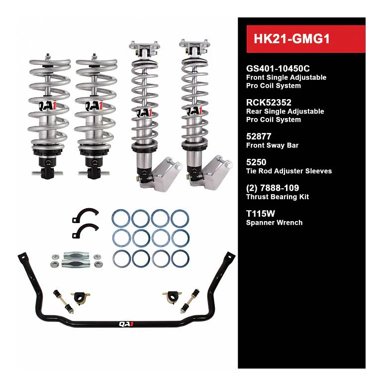 QA1 HK21-GMG1 Handling Kit Level 1 GM 78-88 G-Body