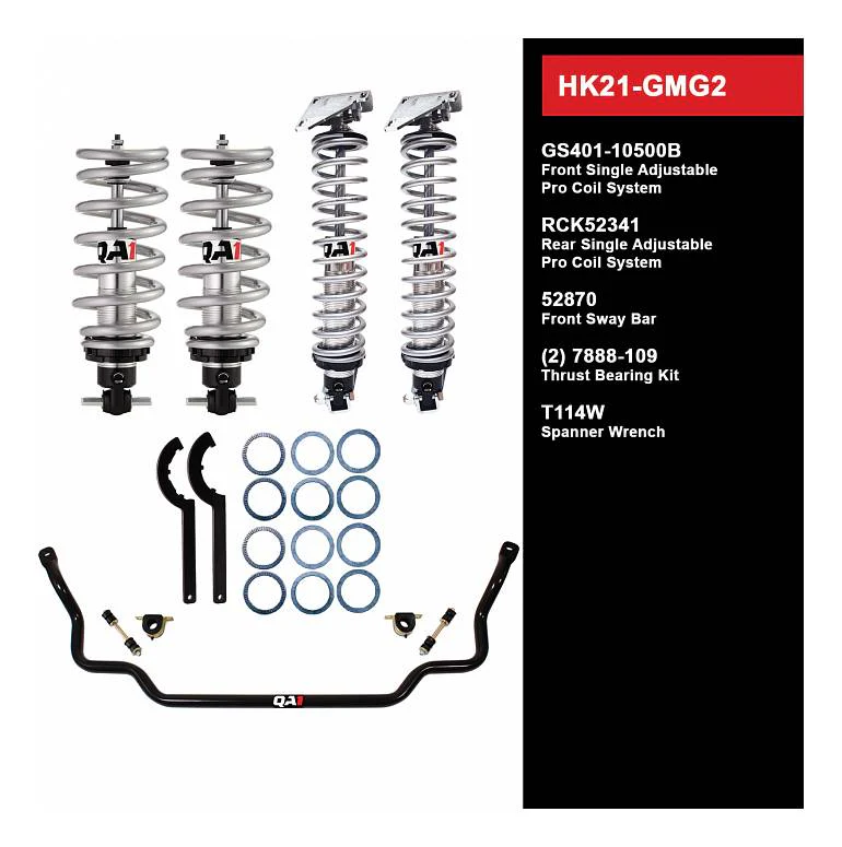 QA1 HK21-GMG2 Handling Kit Level 1 GM 70-72 Monte Carlo