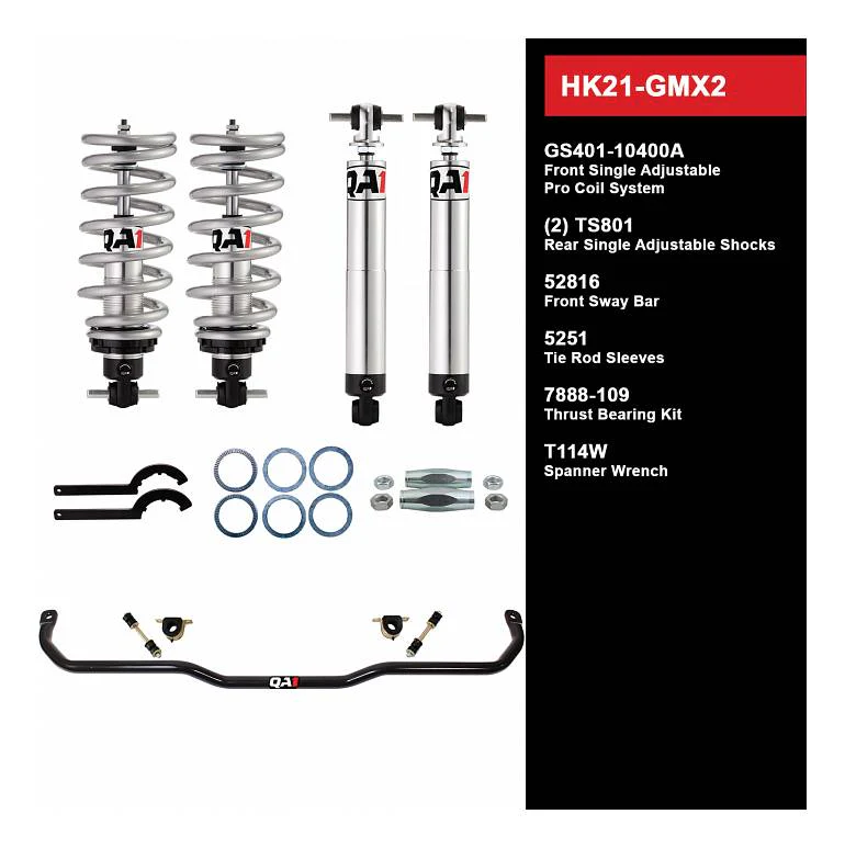 QA1 HK21-GMX2 Handling Kit Level 1 GM 68-74 X-Body