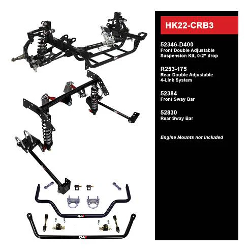 QA1 HK22-CRB3 Handling Kit Level 2 Mopar 68-70 B-Body
