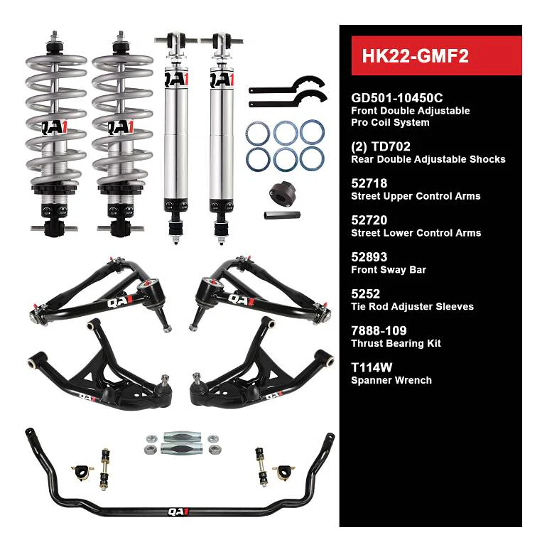 QA1 HK22-GMF2 Handling Kit Level 2 GM 1970-81 F-Body
