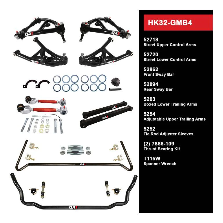 QA1 HK32-GMB4 Handling Kit Level 2 GM 77-93 B-Body