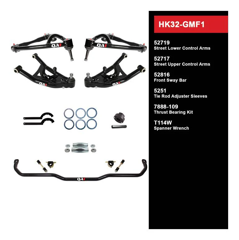QA1 HK32-GMF1 Handling Kit Level 2 GM 67-69 F-Body