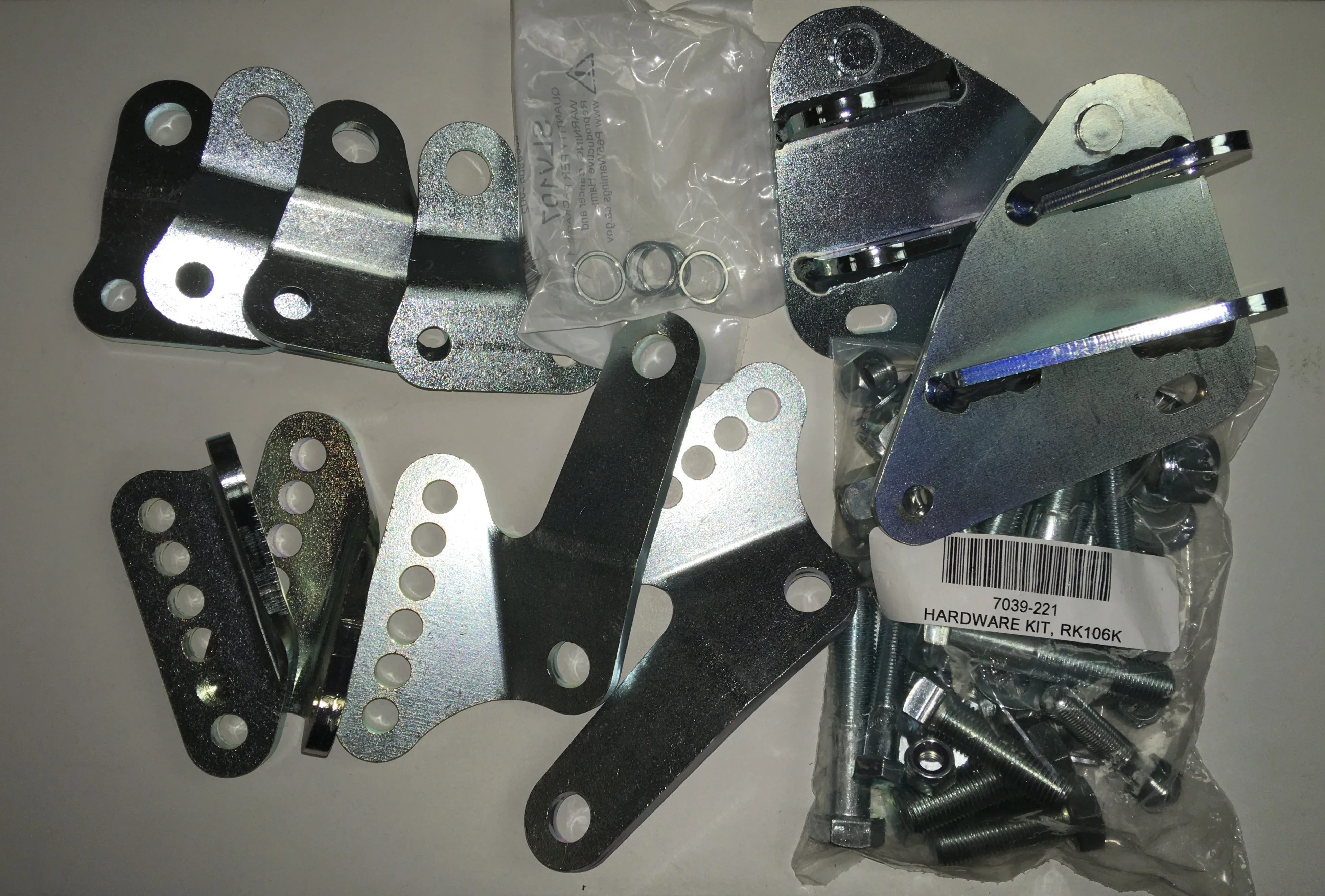 QA1 RK106K Rear Coilover Bracket Kit 1964-1972 GM A/G-Body