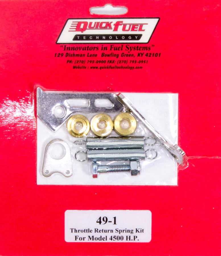 Quick Fuel 49-1 Throttle Return Spring Kit - 4500HP