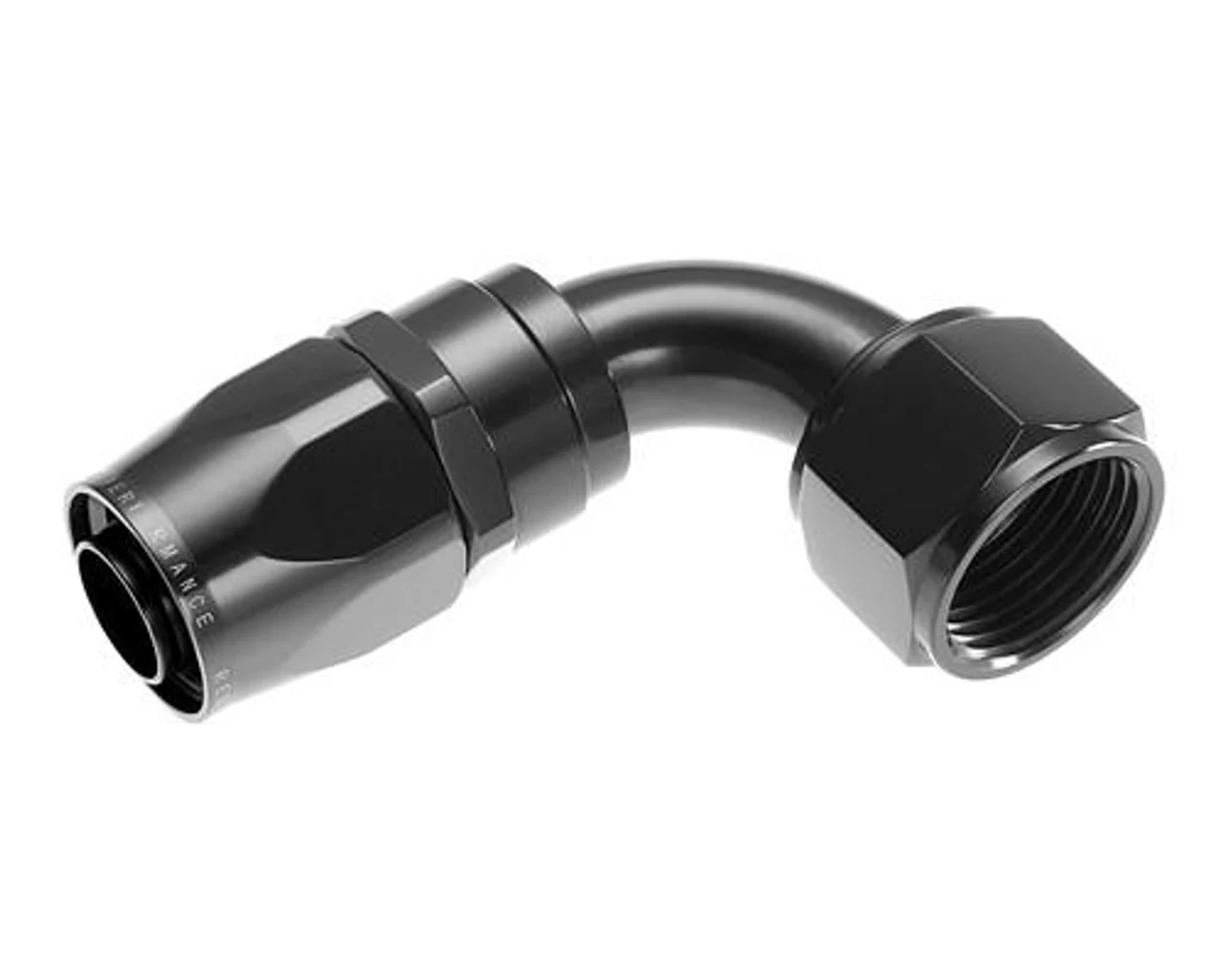 Redhorse Performance 1090-12-2 -12 Swivel Seal Hose End 90 Degree Black