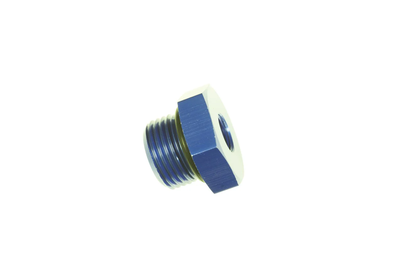 Redhorse Performance 8148-06-1 O-Ring Port Plug With 1/8" NPT Port, -6, Blue