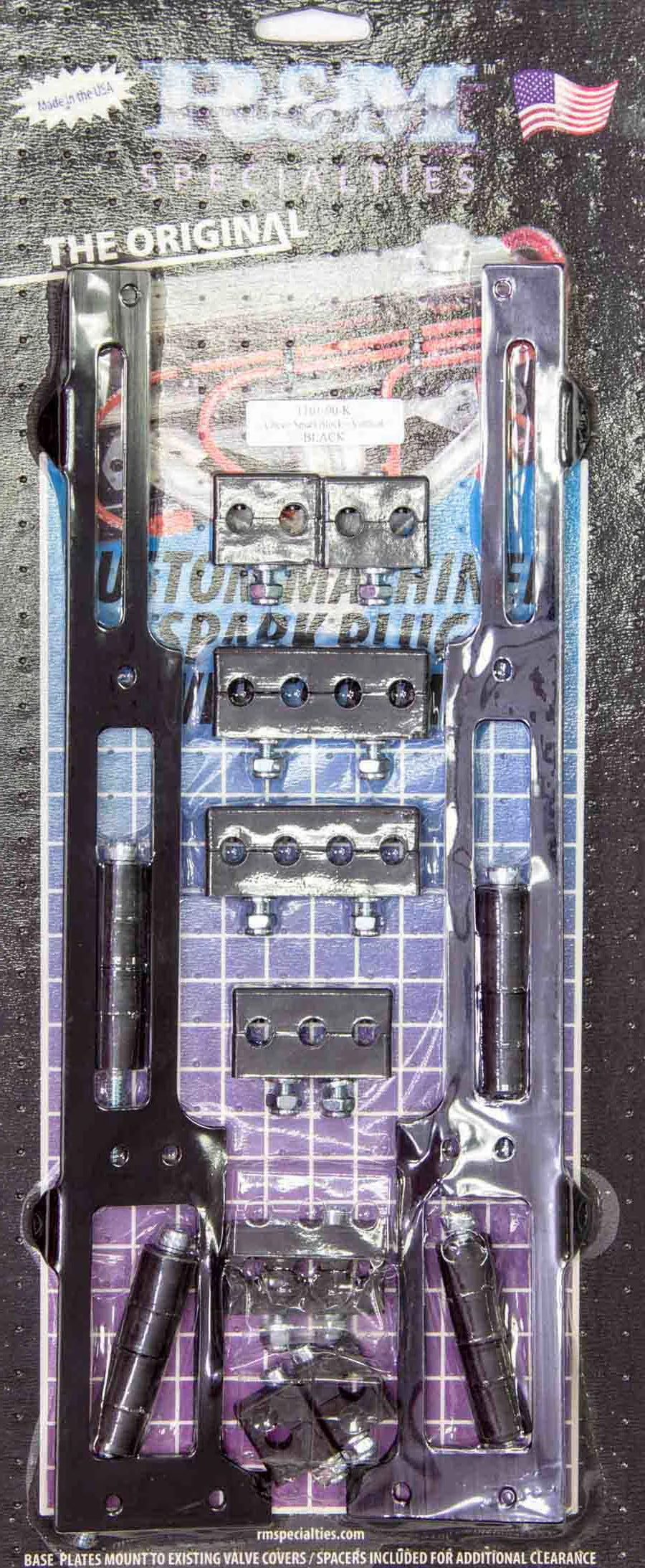 R&M 1102-K Billet Spark Plug Wire Loom Kit BBC 7-9MM