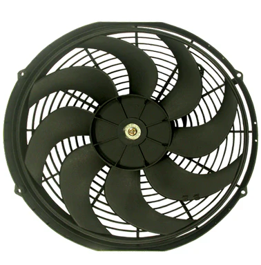 RPC R1016 16In Universal Cooling Fan W/Curved Blades 12V