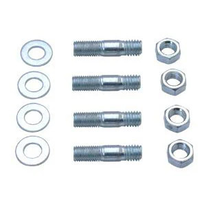 RPC R2046 Carburetor Studs, 5/16 In. -18 & -24 X 1.375 In. Long, Steel