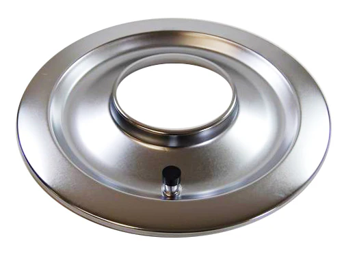RPC R2148B 14In Flat Air Cleaner Base Chrome