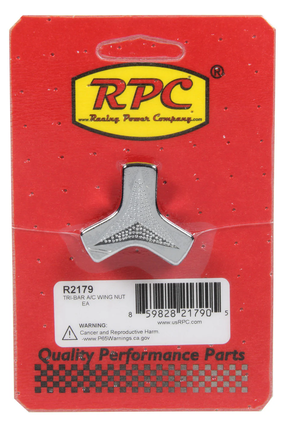 RPC R2179 Tri-Bar A/C Wing Nut