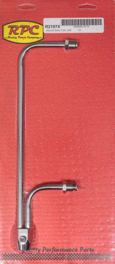 RPC R2197X Fuel Line Chrome 9-5/16 In Centers