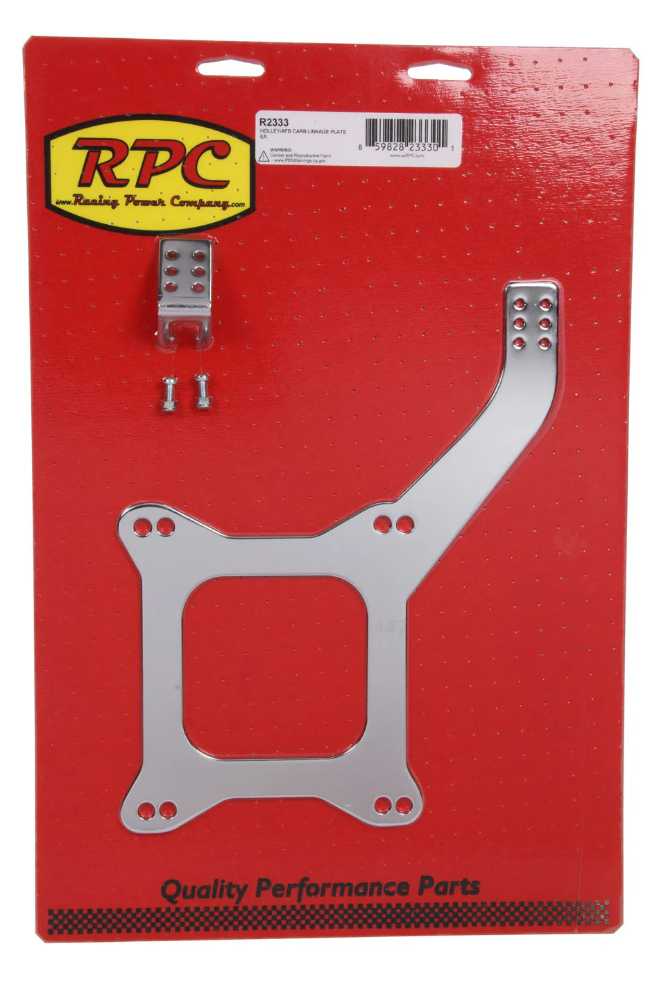 RPC R2333 Holley/Afb Carb Linkage Plate