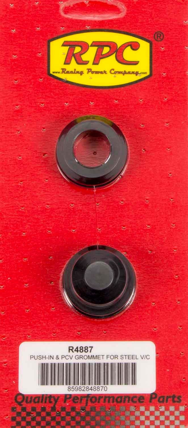 RPC R4887 1-1/4 Od X 3/4 Id Steel V/C Rubber Grommets (2)