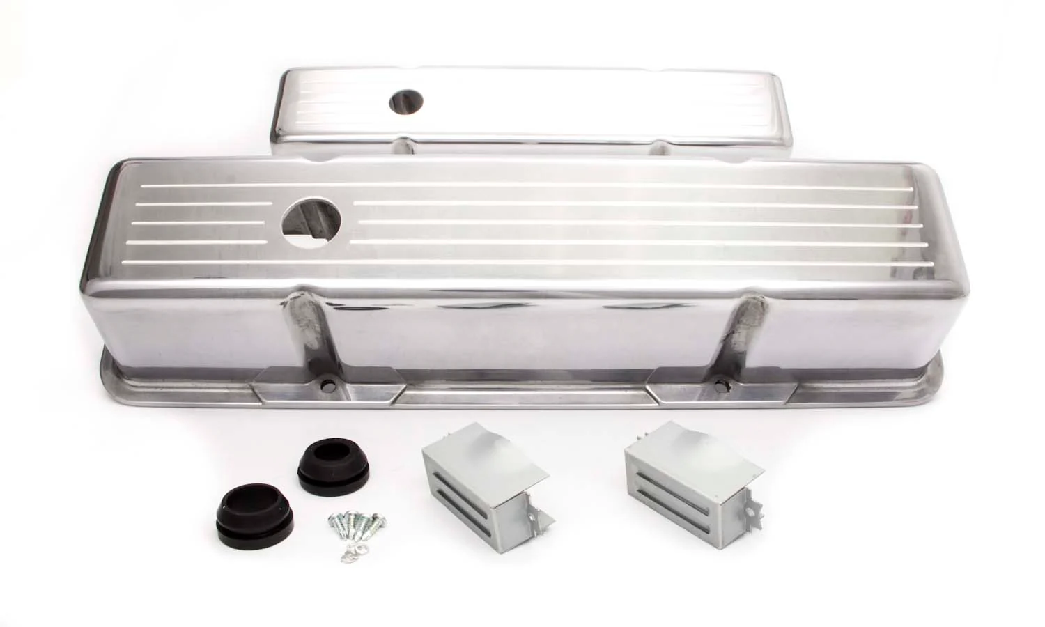 RPC R6130 Sbc Alum Tall V/C Ball Milled Polished
