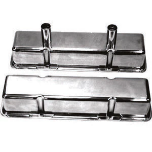 RPC R6140 Polished Alum Sb Chevy Circle Track Valve Cover