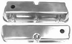 RPC R6171 Sb Ford Aluminum Valve Covers Plain With Hole