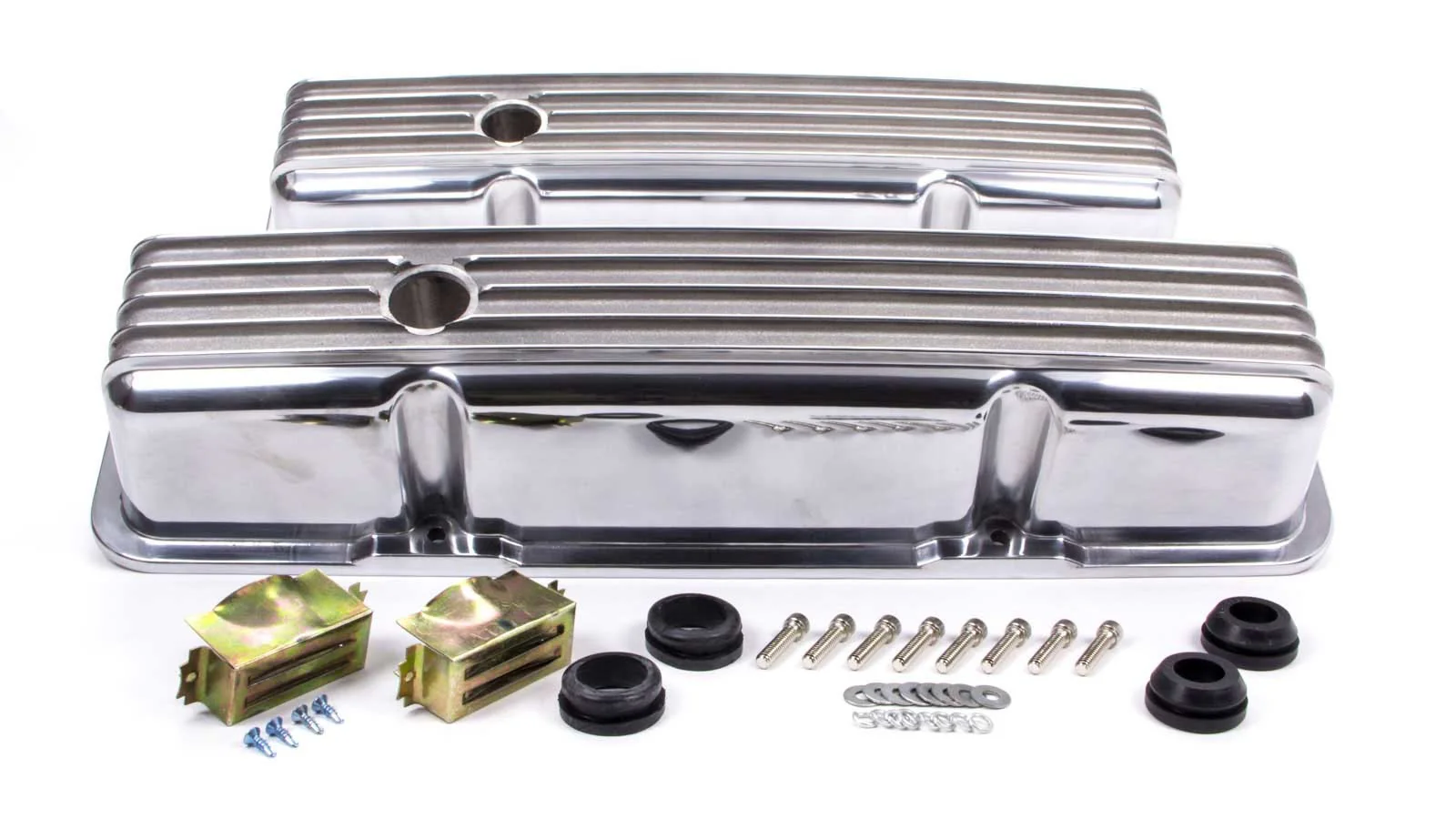 RPC R6181 Sbc Alum Finned Tall V/C Polished