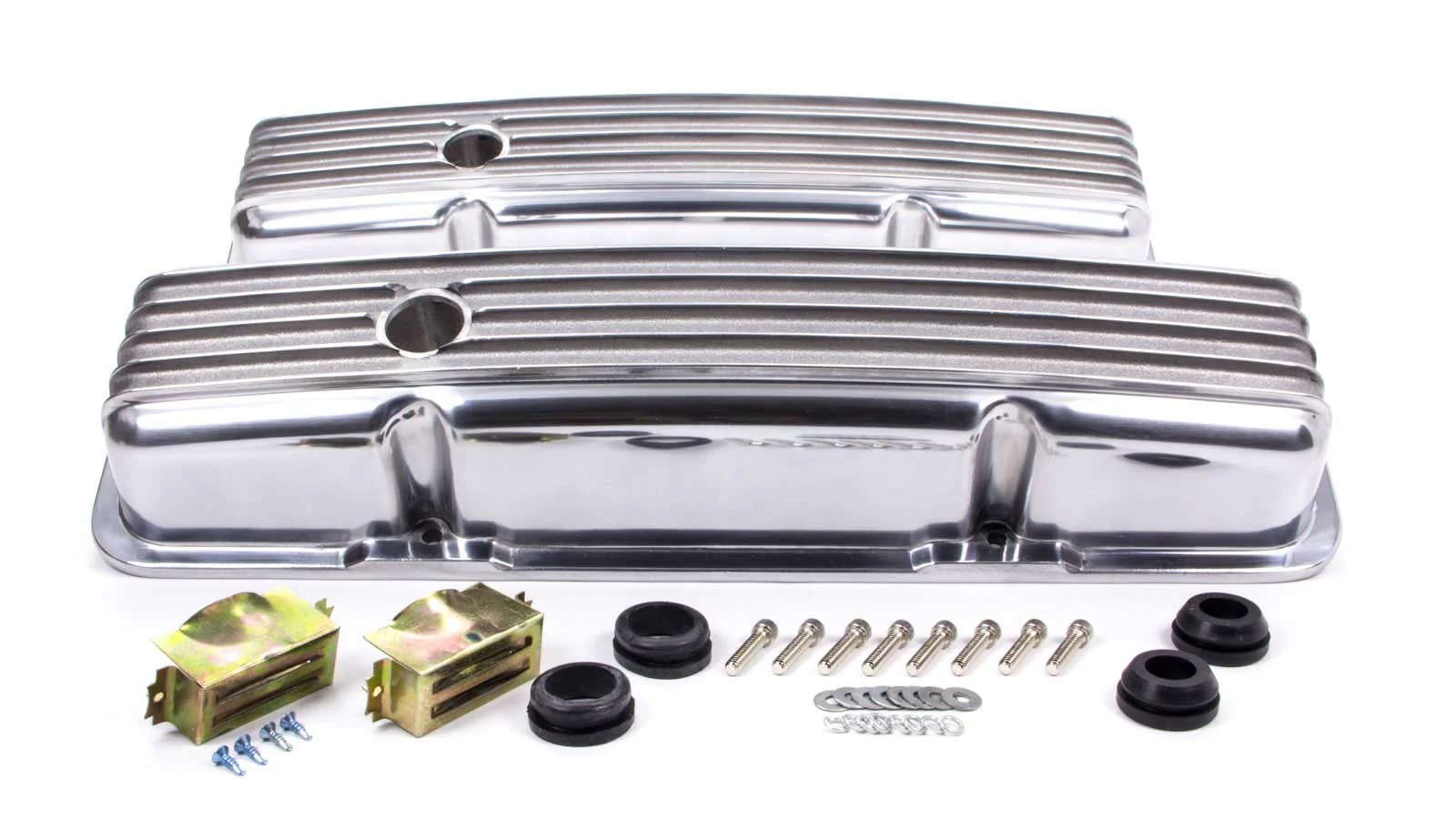 RPC R6186 Sbc Alum Finned Short V/C Polished