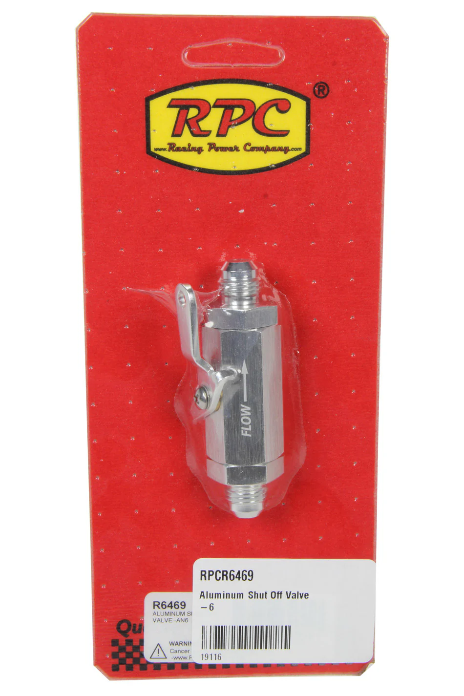 RPC R6469 Aluminum Shut Off Valve -6