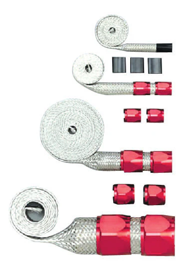 RPC R6676 Red Braided Hose Sleevin G Kit